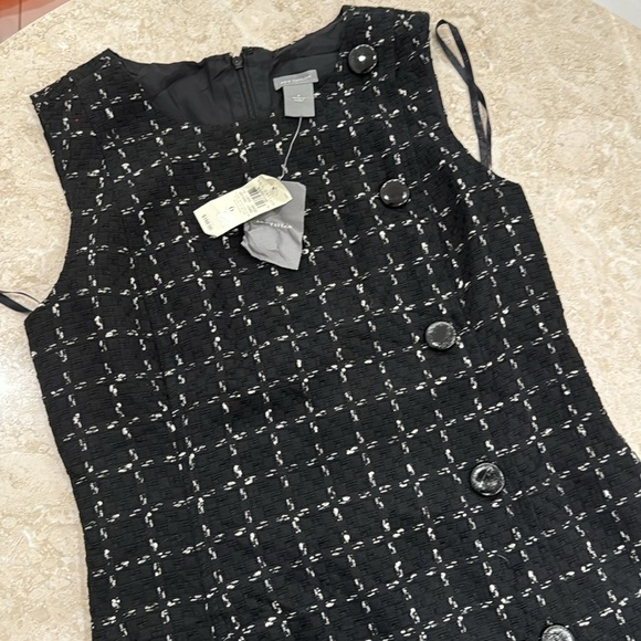 NWT 🏷️ Ann Taylor Midi Sheath Dress w Buttons- 6 - Picture 2 of 13